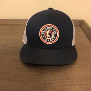 Men’s Blue/White Brixton SnapBack hat